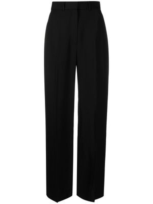Casablanca flared tailored-cut trousers - Black