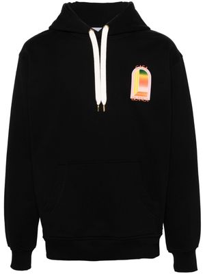 Casablanca Gradient L'Arche hoodie - Black