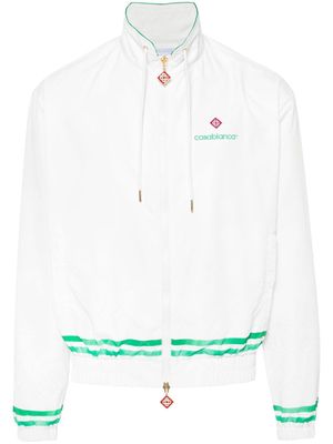 Casablanca laser-detail track jacket - White