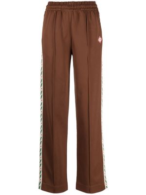 Casablanca Laurel track pants - Brown