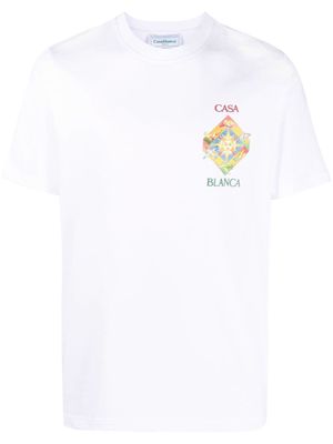 Casablanca Les Elements cotton T-Shirt - White