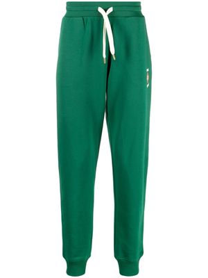 Casablanca logo-print cotton track pants - Green