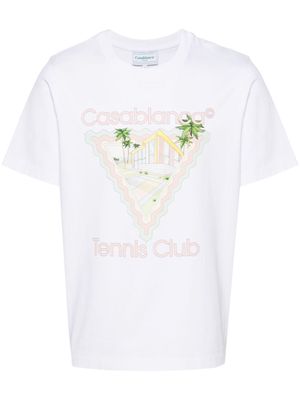 Casablanca Maison De Reve cotton T-shirt - White