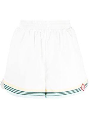 Casablanca monogram track shorts - White