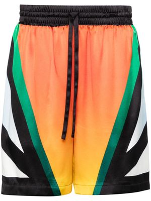 Casablanca Moto Sport bermuda shorts - Orange