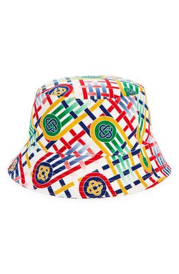 Casablanca Ping Pong Monogram Bucket Hat