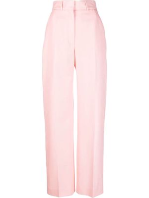 Casablanca tailored high-waisted trousers - Pink