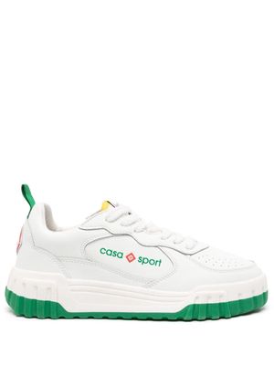 Casablanca The Court leather sneakers - White