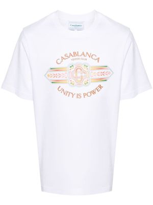 Casablanca Unity is Power T-shirt - White