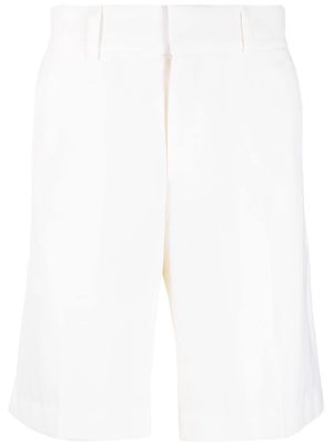 Casablanca virgin wool bermuda shorts - White