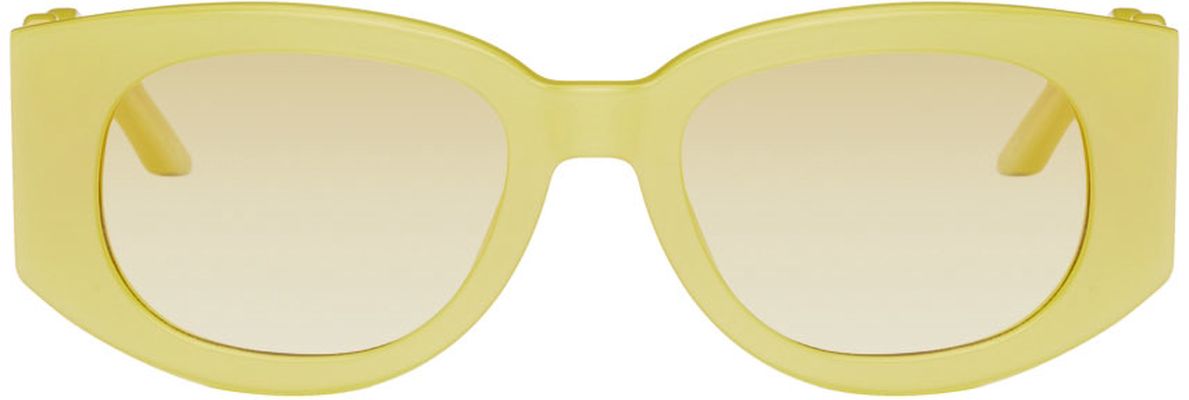 Casablanca Yellow Memphis Sunglasses