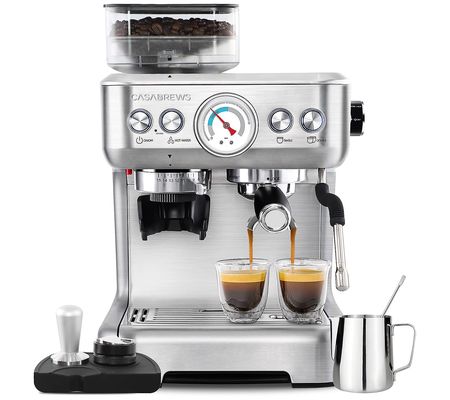 CASABREWS All-in-One Espresso Machine with Grin der
