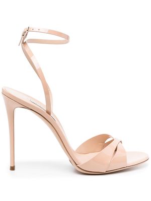 Casadei 115mm heeled leather sandals - Pink