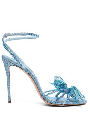 Casadei Julia Orchidea 100mm sandals - Blue