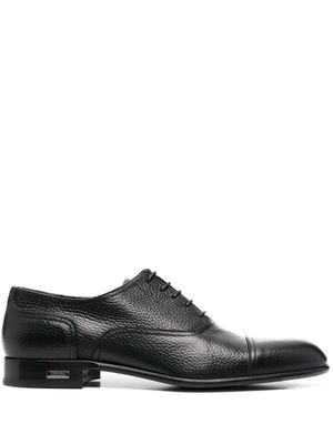 Casadei leather oxford shoes - Black