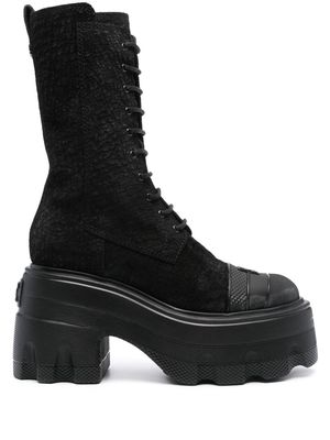 Casadei Maxxxi Anversa 70mm boots - Black