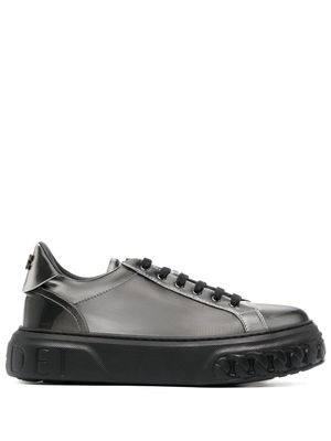 Casadei Off Road leather sneakers - Grey