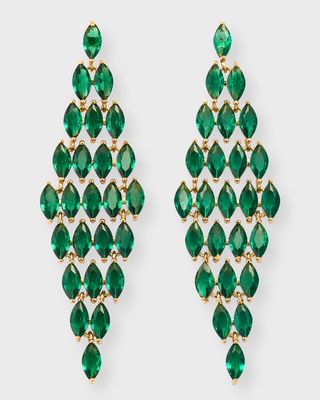 Cascading Marquis Earrings