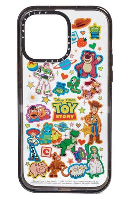 CASETiFY x Disney Pixar Toy Story iPhone 13 Pro/13 Pro Max & 14 Plus/14 Pro Max Case in Clear/Glossy Black