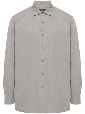 Casey Casey Big Raccourcie cotton shirt - Grey