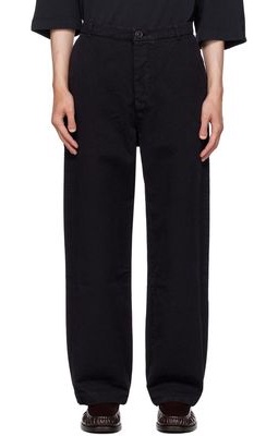 CASEY CASEY Navy Overdyed Trousers