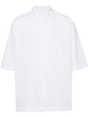 Casey Casey short-sleeve cotton shirt - White