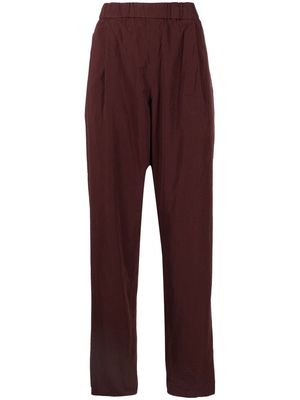 Casey Casey Verger reversible-design trousers - Brown