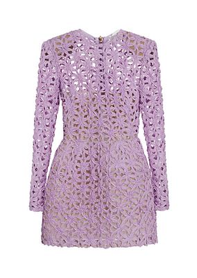 Casey Embroidered Minidress