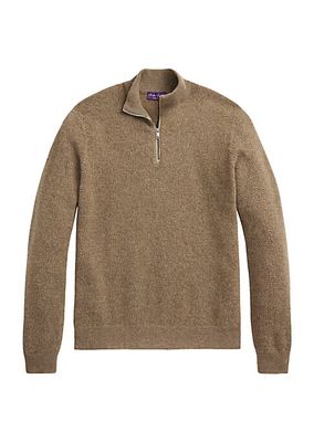 Cashmere Half-Zip Pullover