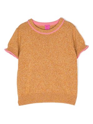 Cashmere in Love Kids Brighton cotton-cashmere T-shirt - Yellow