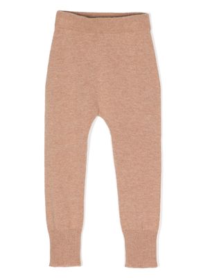 Cashmere in Love Kids Devon wool blend tapered trousers - Neutrals