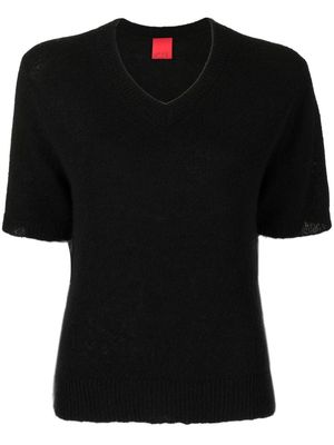 Cashmere In Love Miller fine-knit top - Black