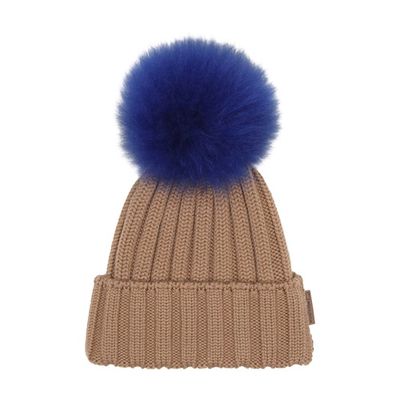 Cashmere Pom Pom Beanie
