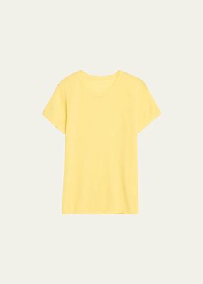 Cashmere Short-Sleeve Crewneck T-Shirt