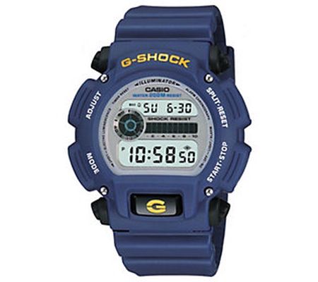 Casio Men's G-Shock Blue Silicone Strap Watch