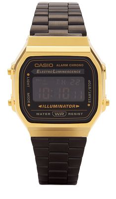Casio Vintage A168 Series Watch in Black.