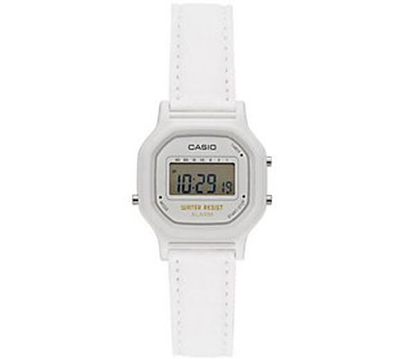 Casio Women's White Digital Watch