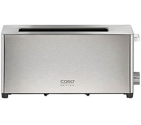 Caso Design Two Slice Wide Slot Stainless Steel Toaster