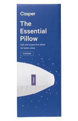Casper Essential Pillow in White