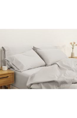 Casper Sateen 276 Thread Count Organic Cotton Pillowcase in Gray