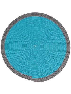 Cassina Mboro woven placement mat - Blue