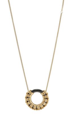 CAST The Artist Knot Pendant Necklace in 14K Yellow Gold