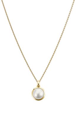 Cast The Epic South Sea Cultured Pearl Pendant Necklace in Gold 