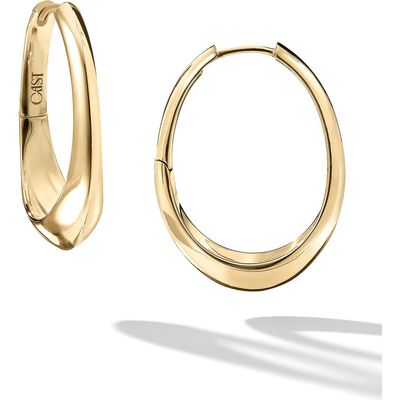 Cast The Major Fluid Hoop Earrings in Gold 