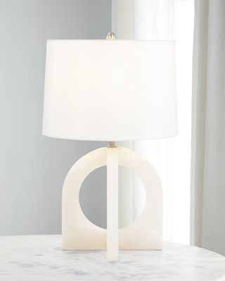 Castellina Alabaster Table Lamp - 26"