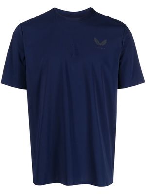 Castore logo-print short-sleeved T-shirt - Blue