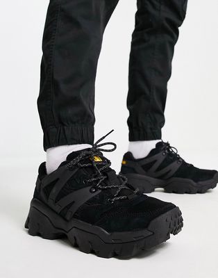 CAT Reactor sneakers in triple black