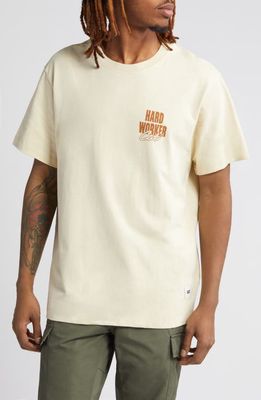 CAT WWR Worker Oversize Graphic T-Shirt in Biscotti