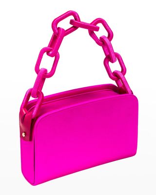 Catena Two-Sided Chain Top-Handle Bag