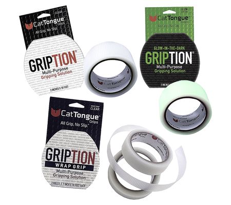 CatTongue Bundle 3- CLR Gription, CLR WrapGrip, GLOW Gription